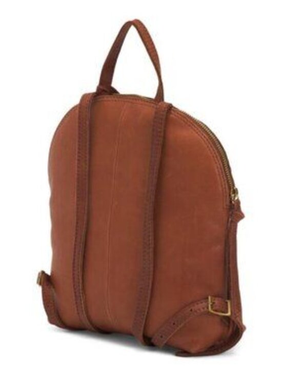 MARGOT Leather Camile Top Handle Backpack With Adjustable Straps main image 4